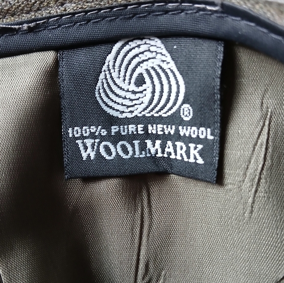 John Meyer Wool Taupe Skirtsuit  Matching Blazer Jacket & Pencil Skirt Set 12 - Picture 5 of 10